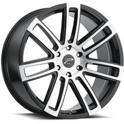 22x9.5 Platinum 441U Ghost 6X5.50 +25