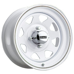 15x6 Pacer 21W VW White Spoke 4X130 +06