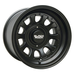 15x10 Black Rock 909B Type D Alloy 5X4.50 -38