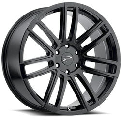 20x9 Platinum 441BK Ghost 6X5.50 +15
