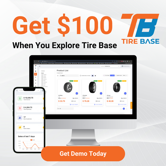 POS System for Tire Shops (1 Month)