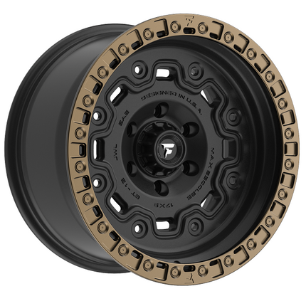 17x9 Fittipaldi Offroad FT100BZ 5X5.00 -12
