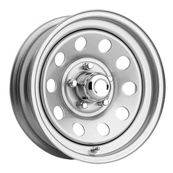 15x6 Pacer 229S Silver Modular 6X5.50 +00