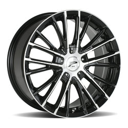 17x7.5 Platinum 437U Genesis 5X100 +40