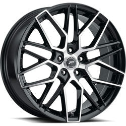 18x8 Platinum 459U Retribution 5X115 +35