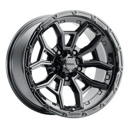 17x9 Ultra 125BK Warmonger 5 5X5.00 -12
