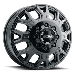 17x6.5 Ultra 022FBK Scorpion Dually 8X200 +129